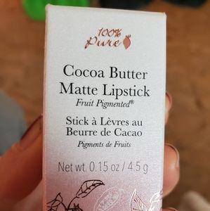 100% pure lipstick Sahara